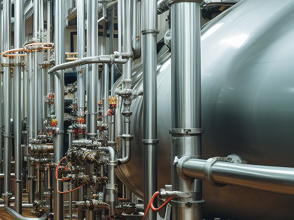 Accesorios ranurados de tubería para Proyecto de procesamiento químico