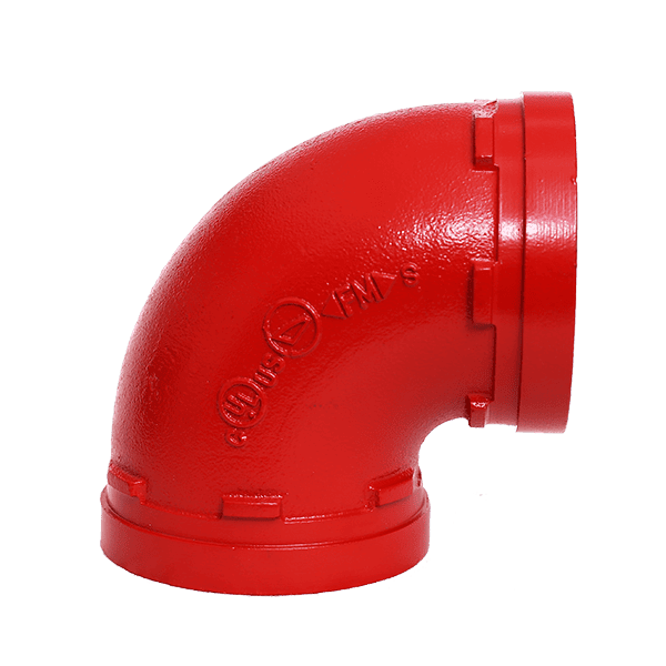 Codo ranurado de 90°