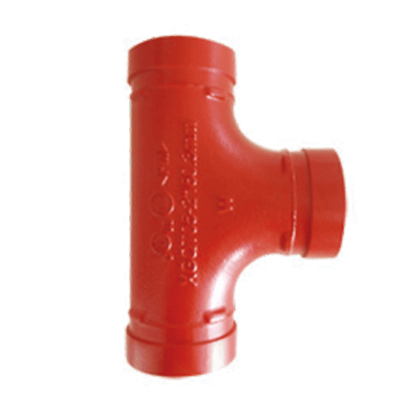 Tee ranurada de radio largo