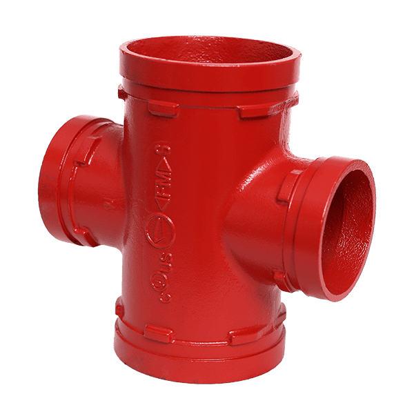 Cruz reducida ranurada