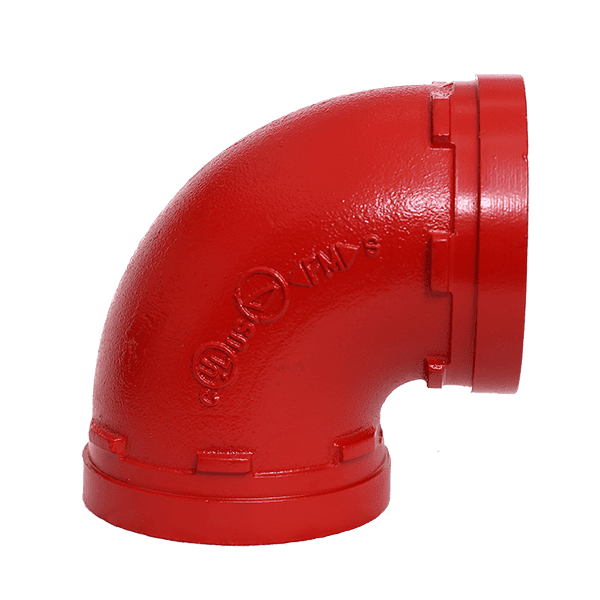 Codo ranurado de 90°