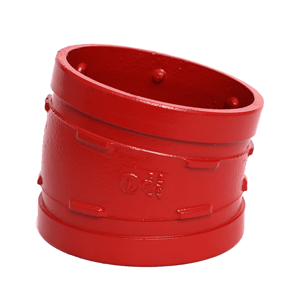 Codo ranurado de 11.25°